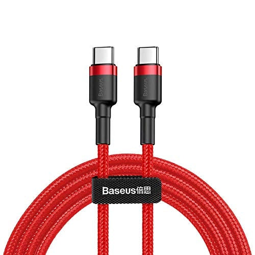 Baseus Cafule USB-C to USB-C, QC 3.0, USB-C PD, 3A 2 m - Red