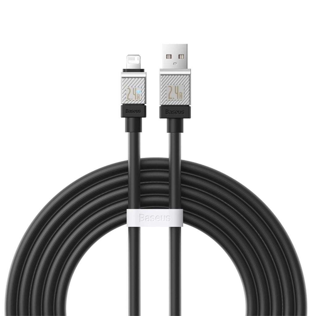 Baseus CoolPlay Fast charging cable USB - Lightning, 2m - Black