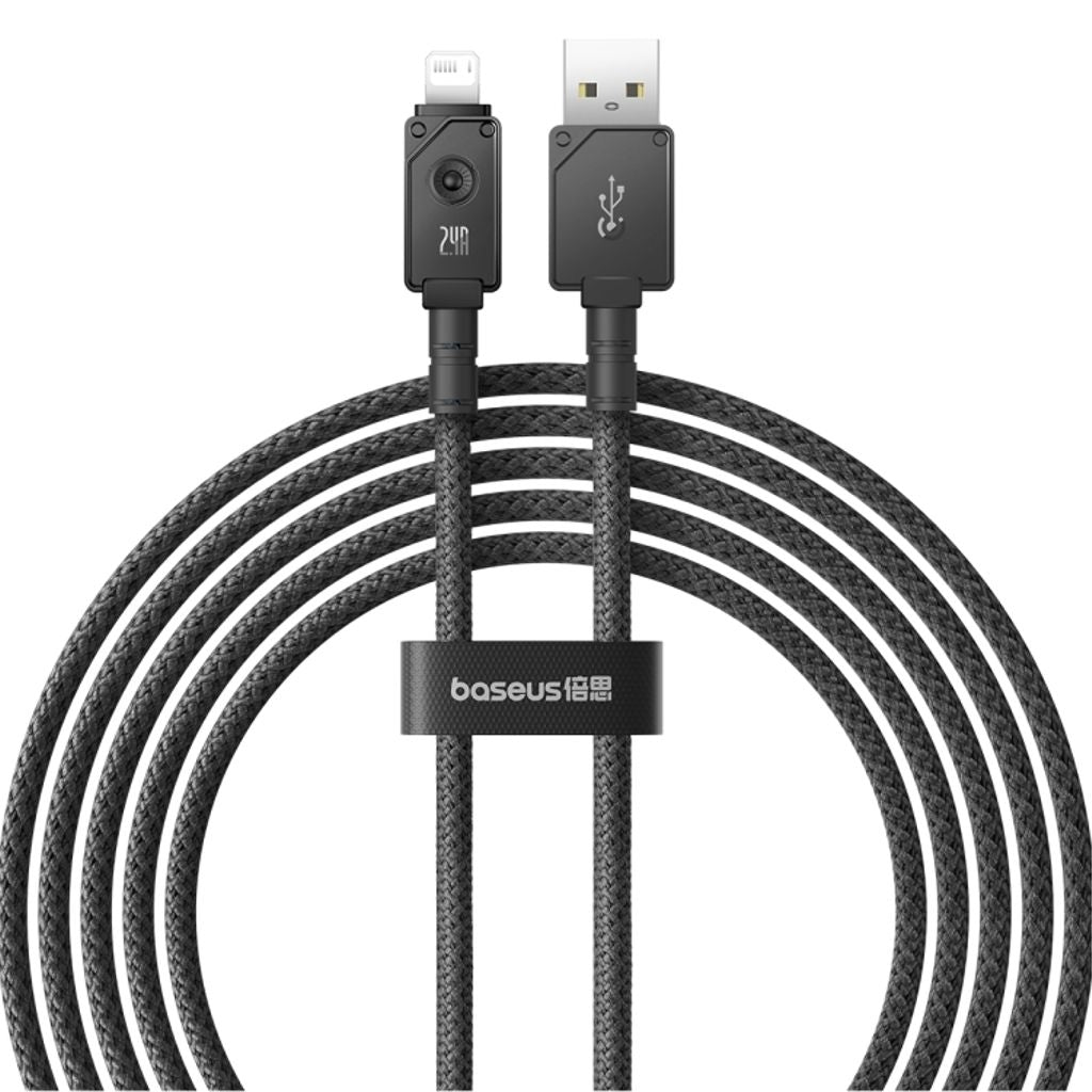Baseus Fast charging cable USB-A to Lightning, 480mbps, 2m - Black