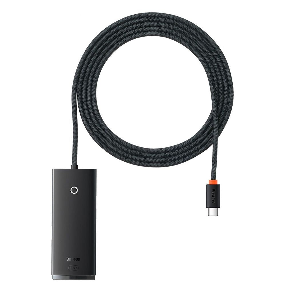 Baseus Lite Series 4-Port USB-C HUB Adapter 2m - Black