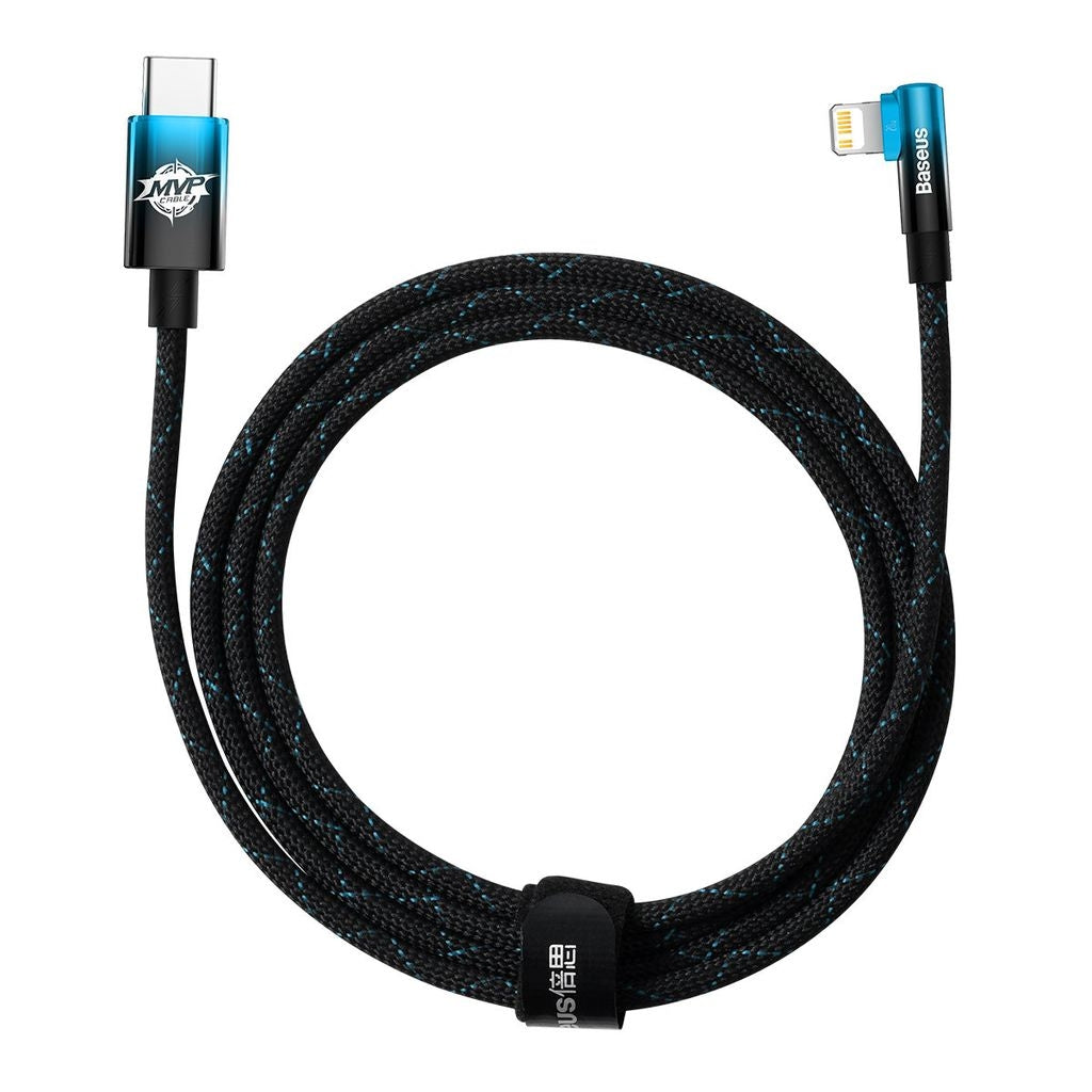 Baseus MVP 2 Cable 2m, 20W - Black/Blue