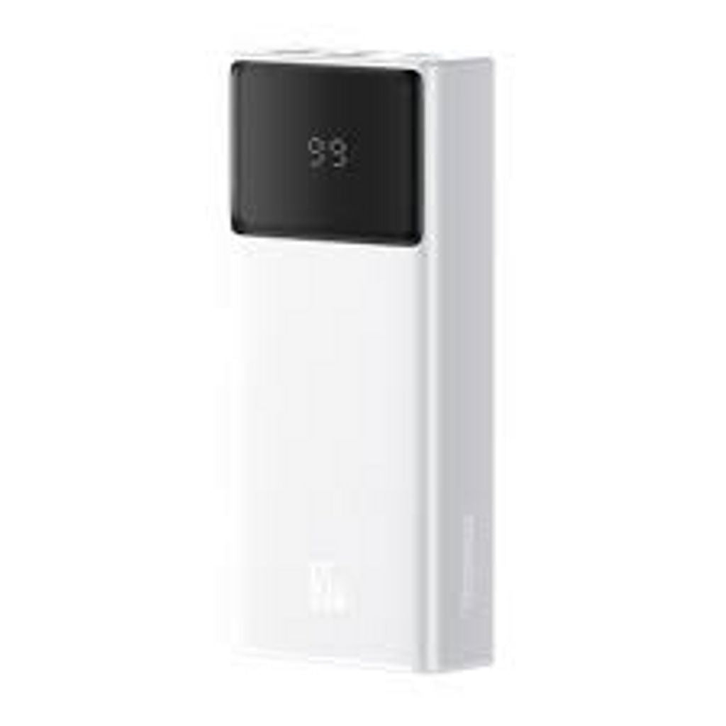Baseus Quick Charge Power Bank 20000mAh, 65W - White