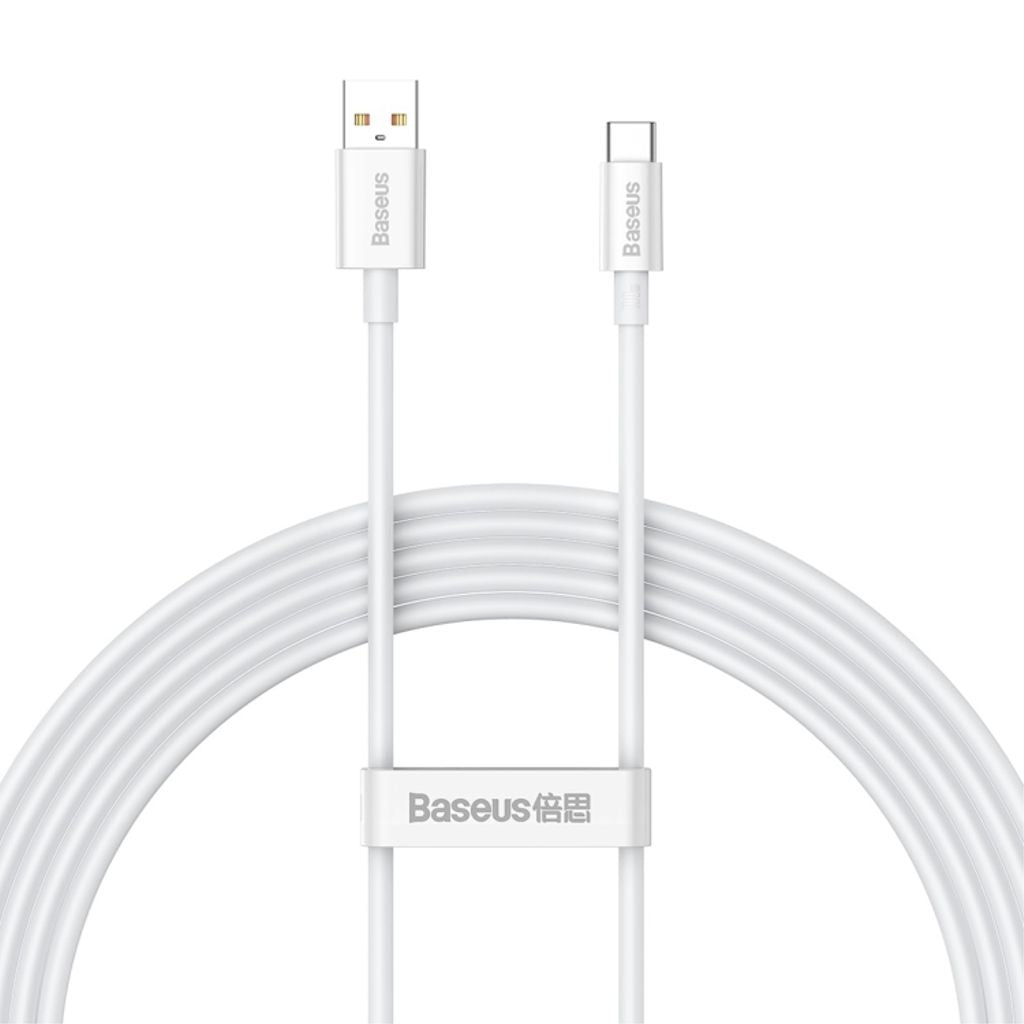 Baseus Superior Series USB - USB-C Cable 100W, 2m - White