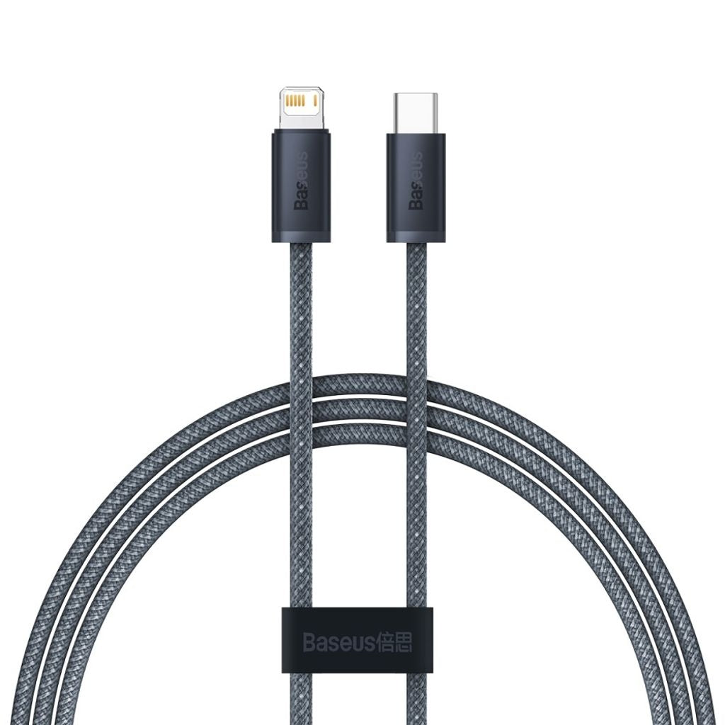 Baseus USB-C - iP Cable 20W, 1m - Slate grey