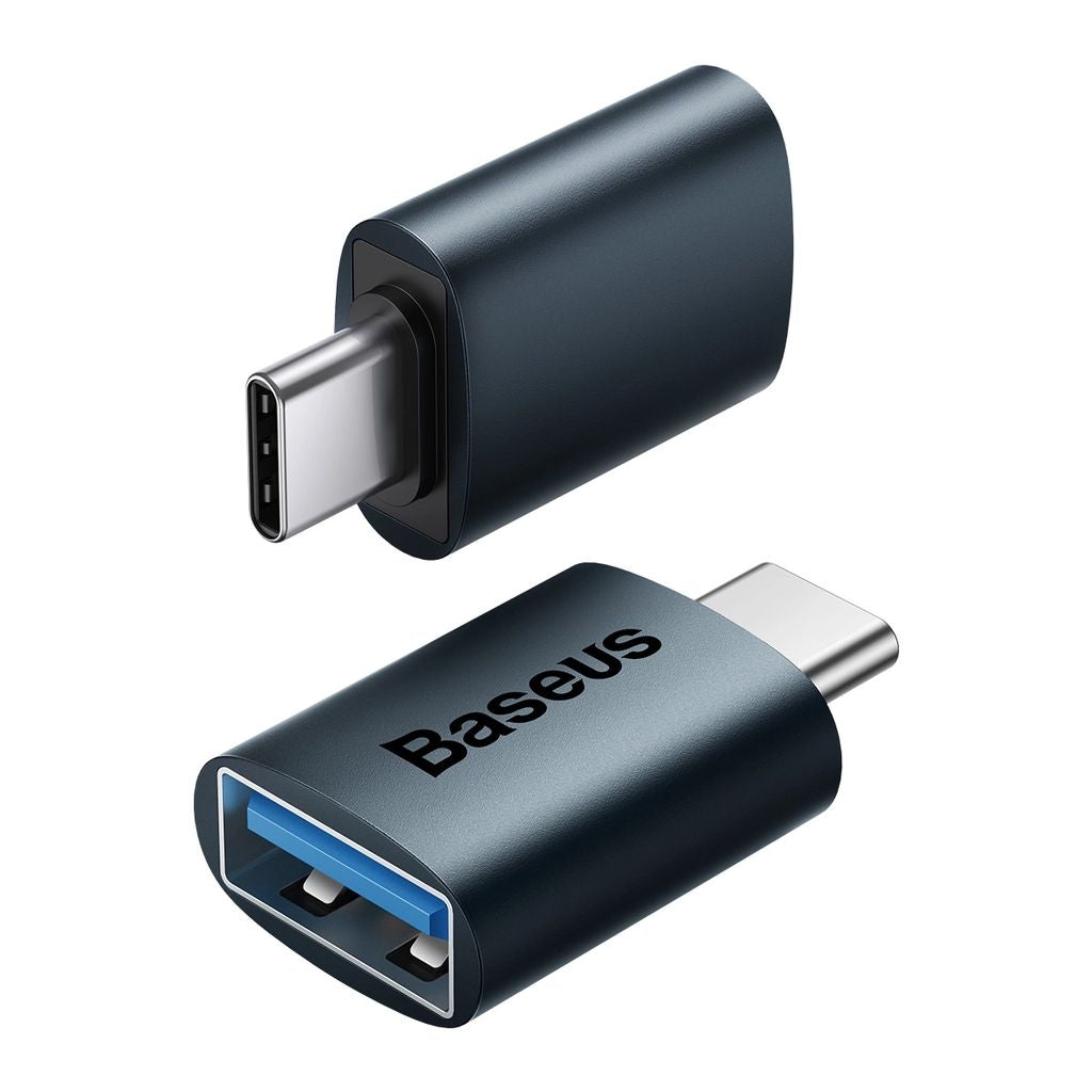 Baseus USB-C to USB-A adapter - Blue