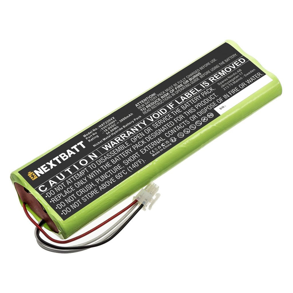 Batteri Till Husqvarna Automower 3.0Ah Ni-Mh
