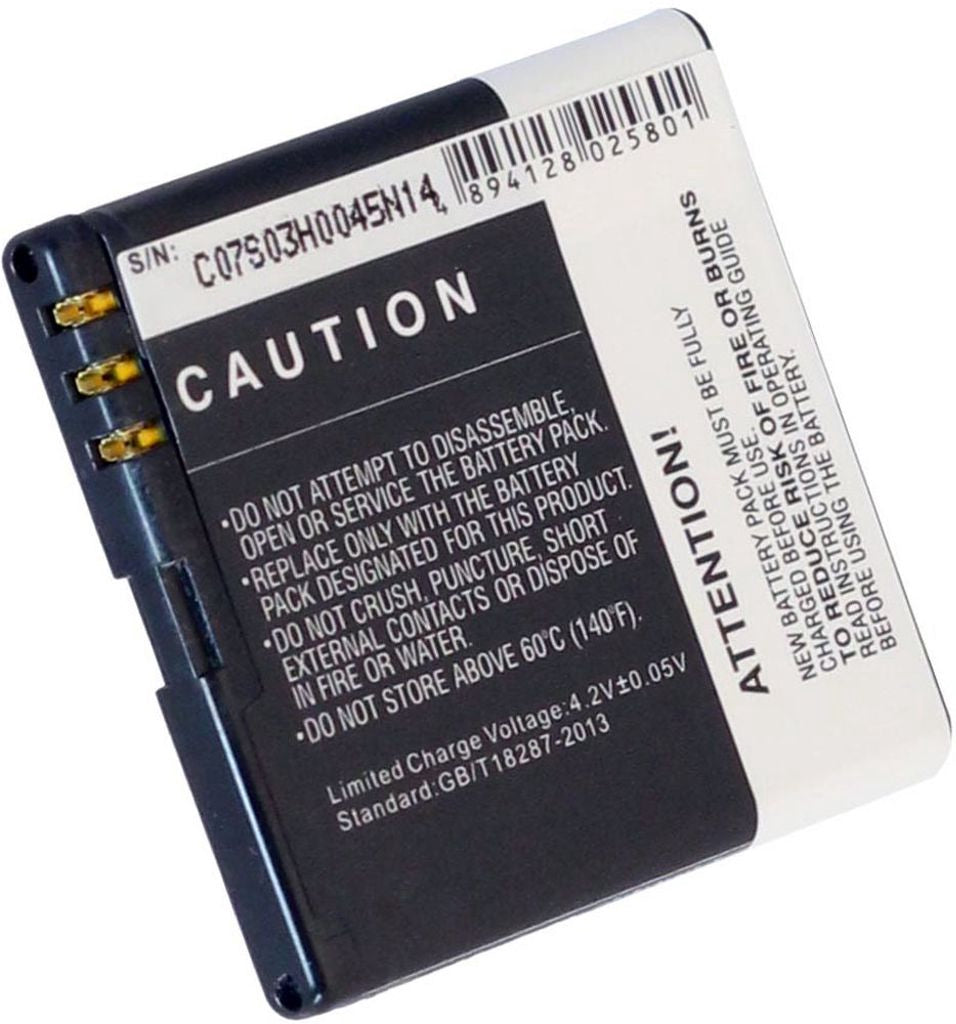 Batteri för Bl-5K ersättningsbatteri
