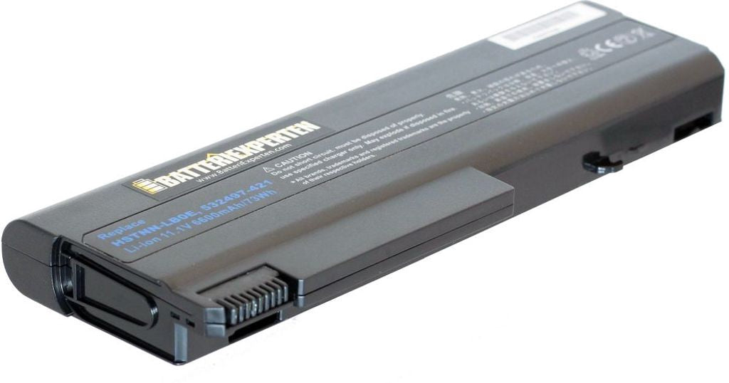Batteri för HP-Compaq Probook 6440, Elitebook 8440, Notebook 6530 etc. 6600 Mah