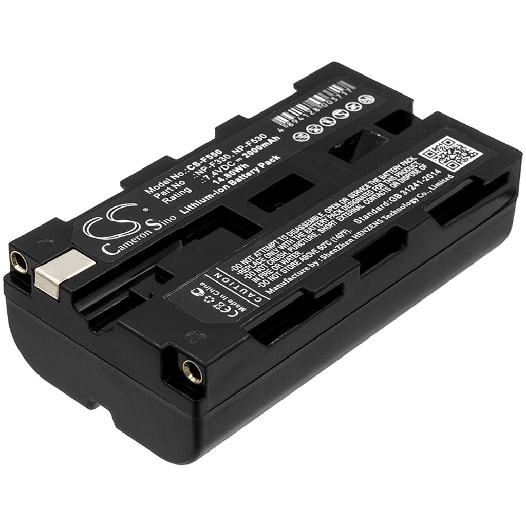Batteri för NP-F330 ersättningsbatteri