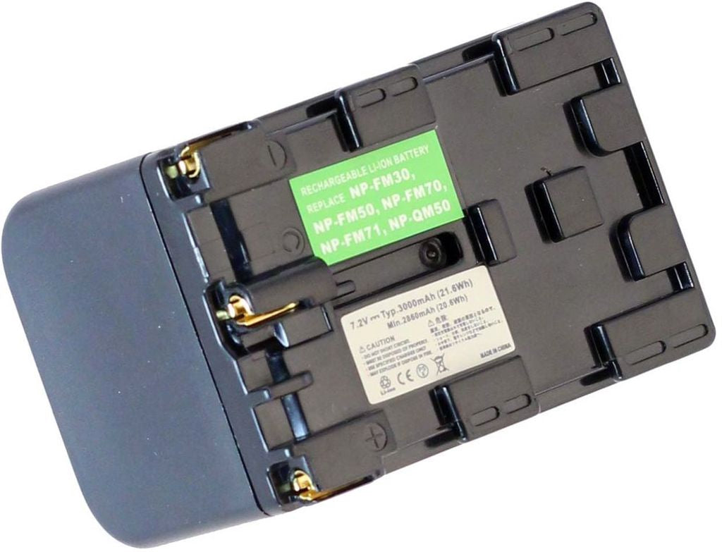 Batteri för NP-Fm70 reservbatteri