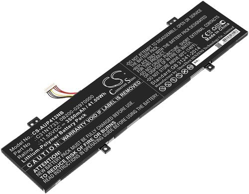 Batteri till Asus Vivobook Flip 14 TP412UA-EC034T etc.