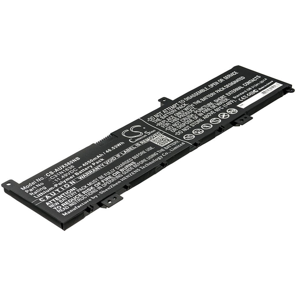 Batteri till Zand Parts Batteri till Asus (11.49V Li-Polymer 4050Mah/46.53Wh)