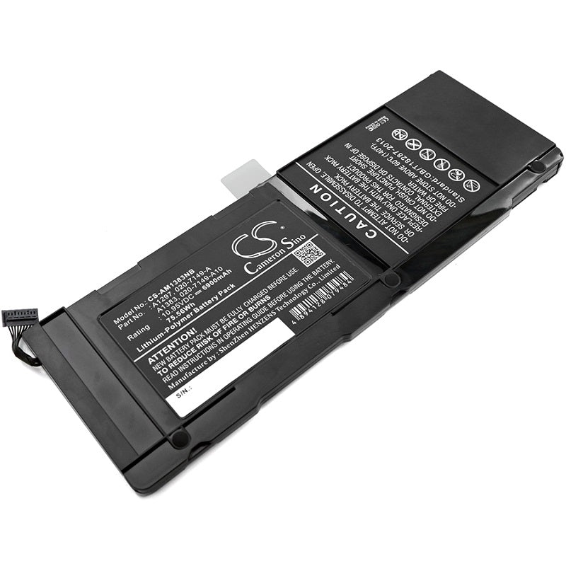 Battery 020-7149-A etc. for Apple, 10.95V, 6300mAh
