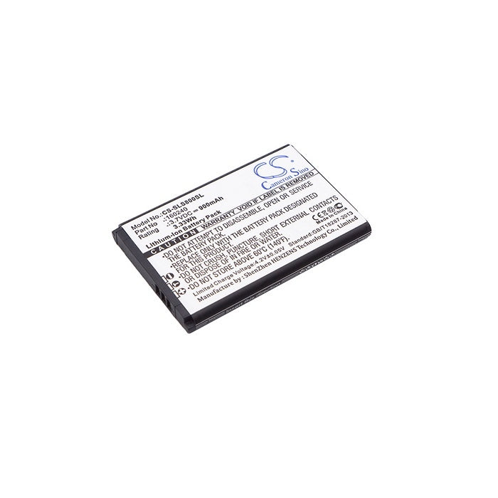 Battery 160240 for Steelseries, 3.7V, 900mAh