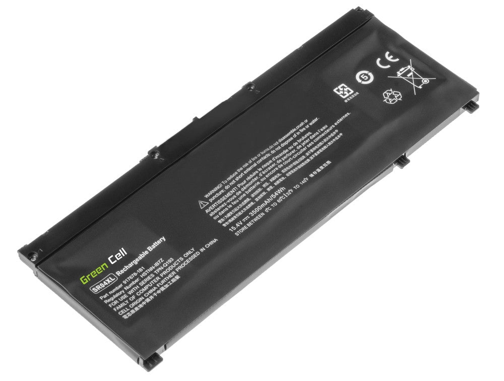 Battery SR04XL for HP Omen 15-CE 15-CE004NW 15-CE008NW etc., 15.4V 3500mAh