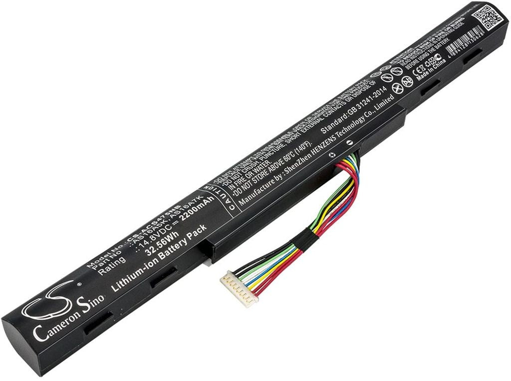 Battery for Acer Aspire E5-475G etc