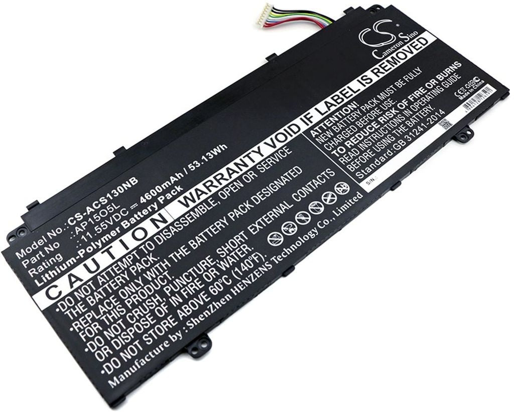 Battery for Acer Aspire S 13 etc