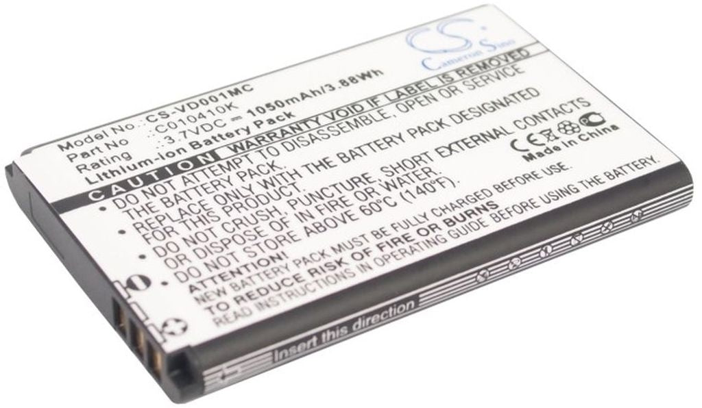 Battery for Aiptek mini PocketDV 8900 etc