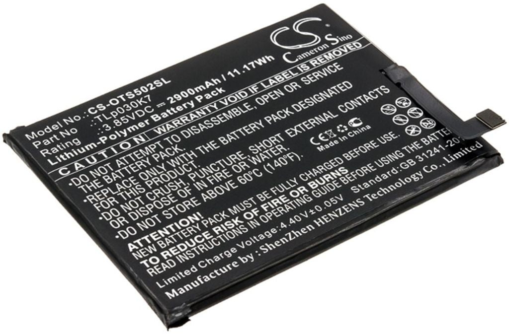 Battery for Alcatel 1S etc