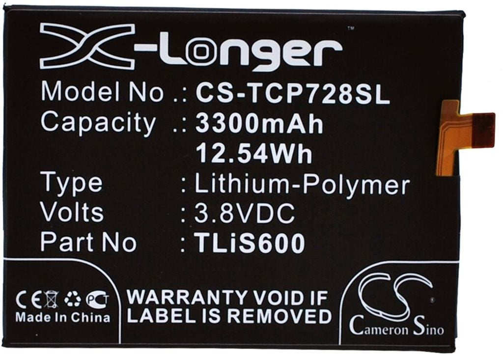 Battery for Alcatel One Touch Flash Plus etc