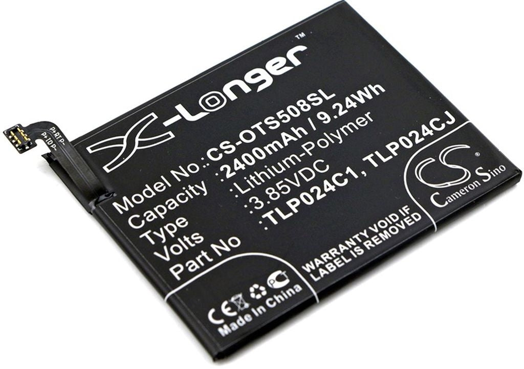 Battery for Alcatel One Touch Shine Lite etc
