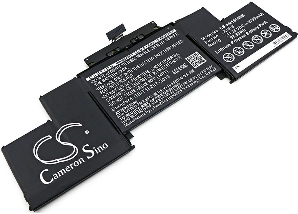 Battery for Apple MacBook Pro 15" A1398 Retina 2015