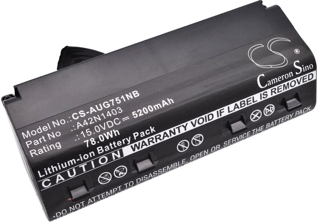 Battery for Asus G751J etc