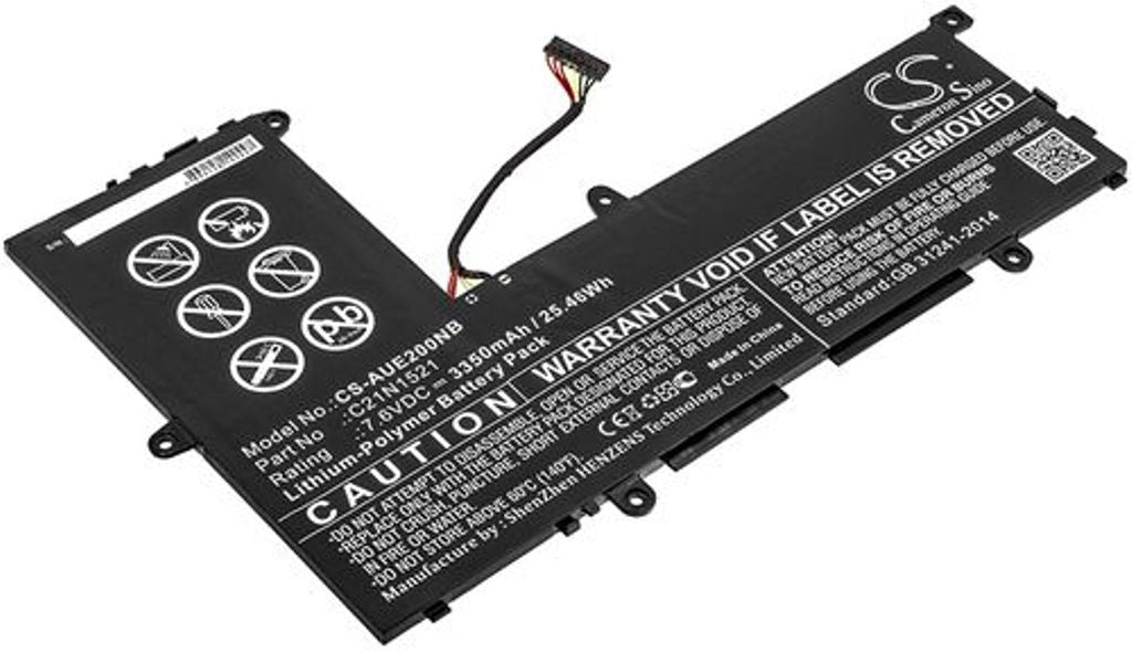 Battery for Asus VivoBook E200HA etc