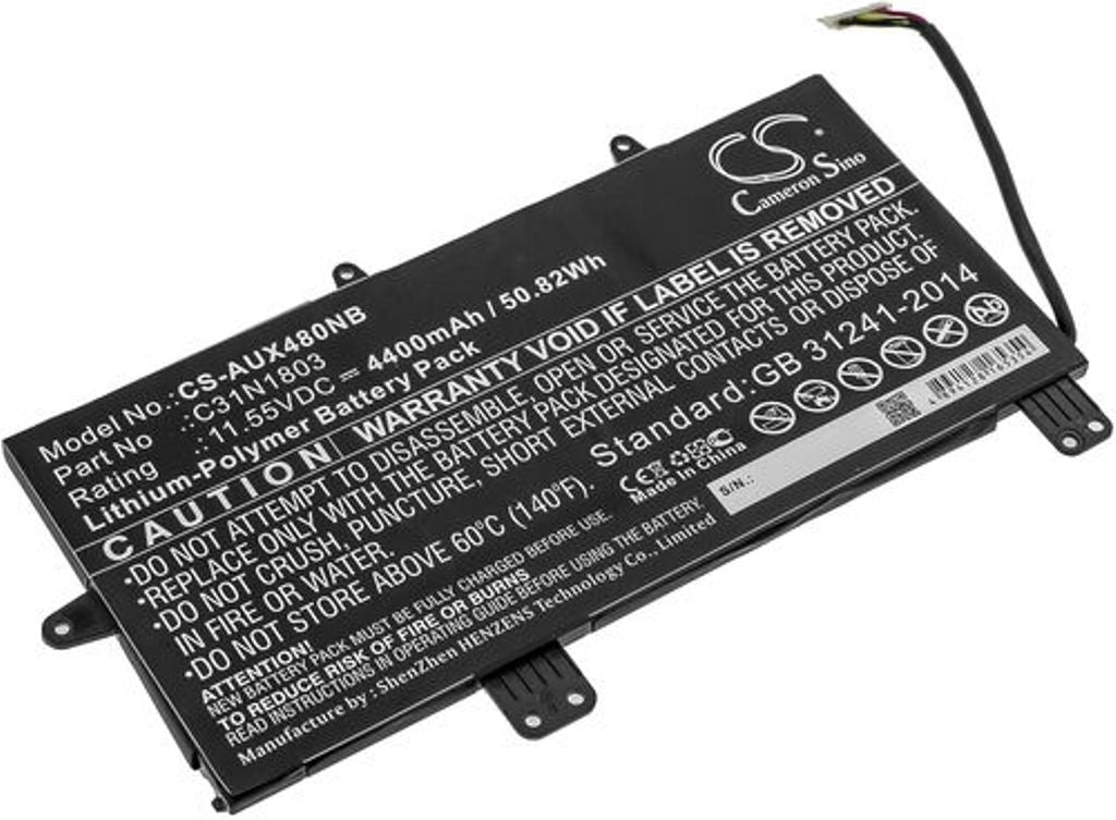 Battery for Asus ZenBook Pro 14 UX480 etc
