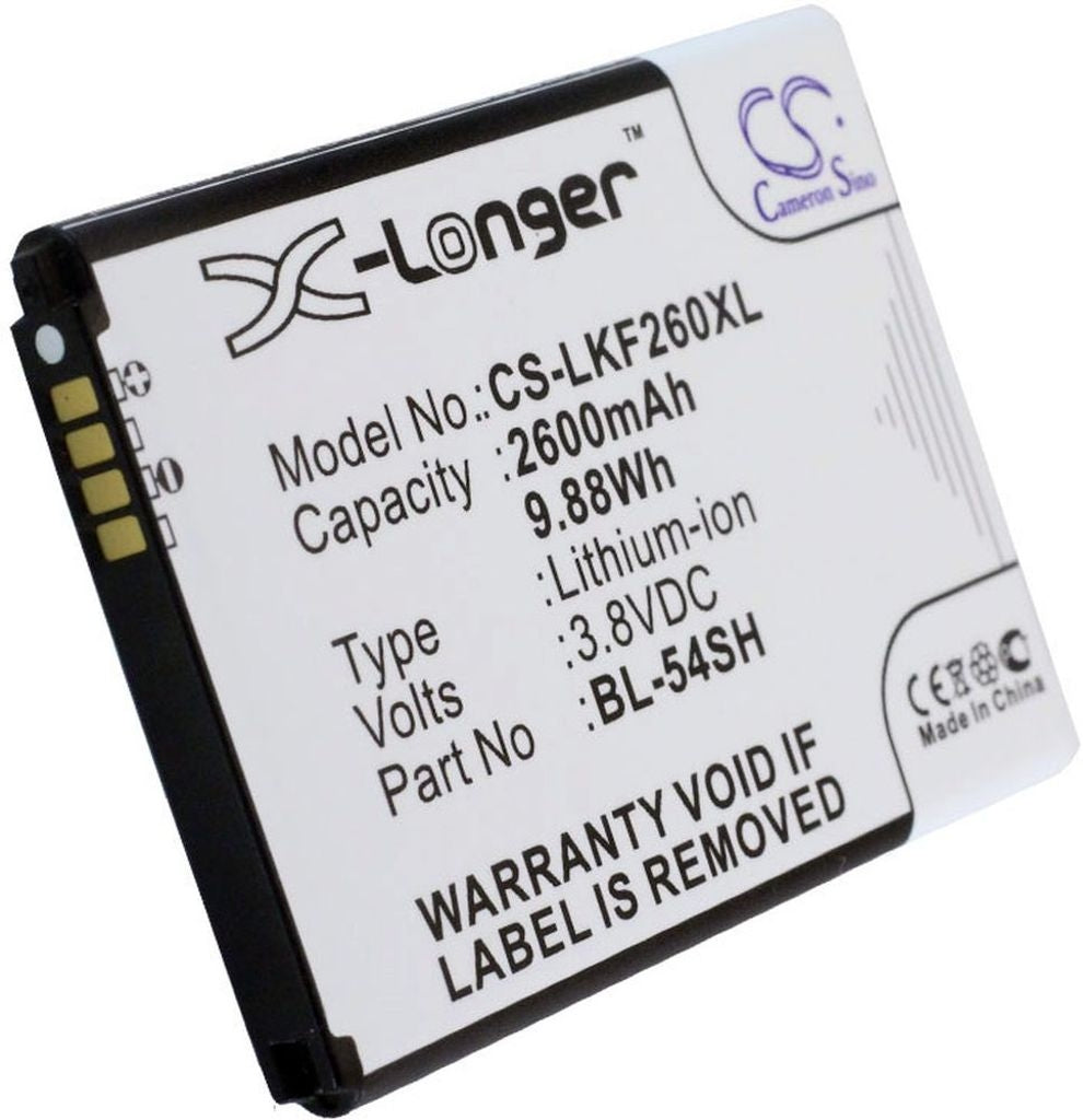 Battery for BL-54SG replacement battery