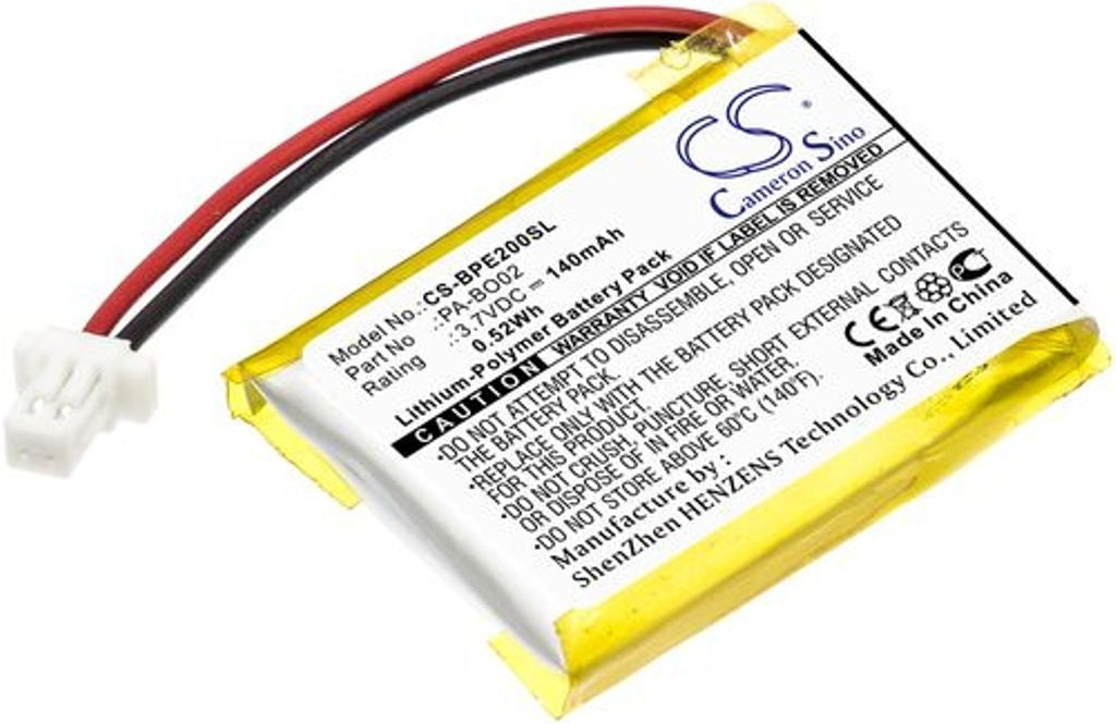 Battery for Bang & Olufsen EarSet 2 etc