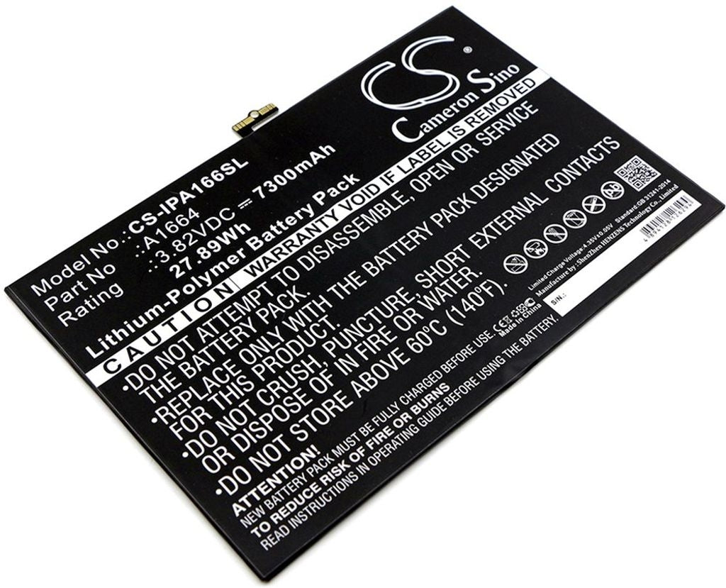 Battery for Battery for Apple iPad 6.3 etc