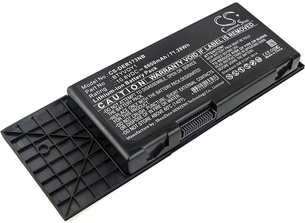 Battery for Dell Alienware M17x R3 etc