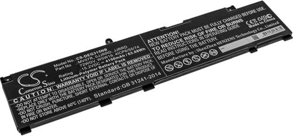 Battery for Dell G3 15 3500 GN3500EDFSS etc