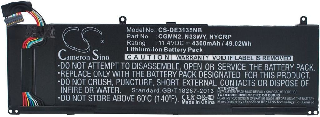 Battery for Dell Inspiron 11 3000 etc