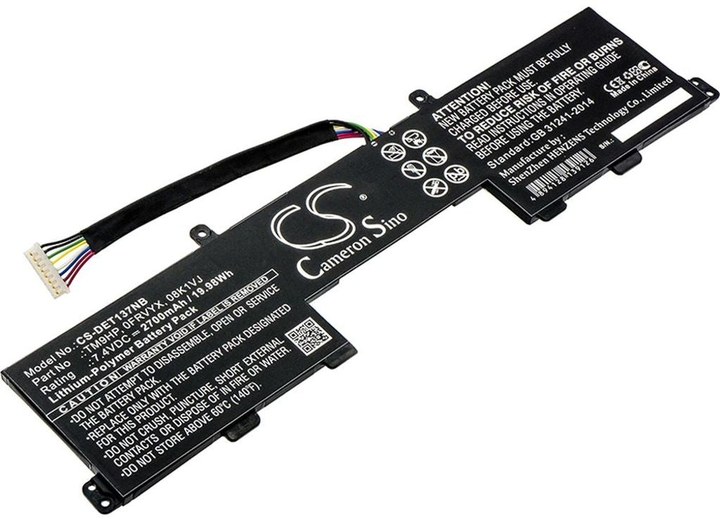 Battery for Dell Latitude 13 7350 etc