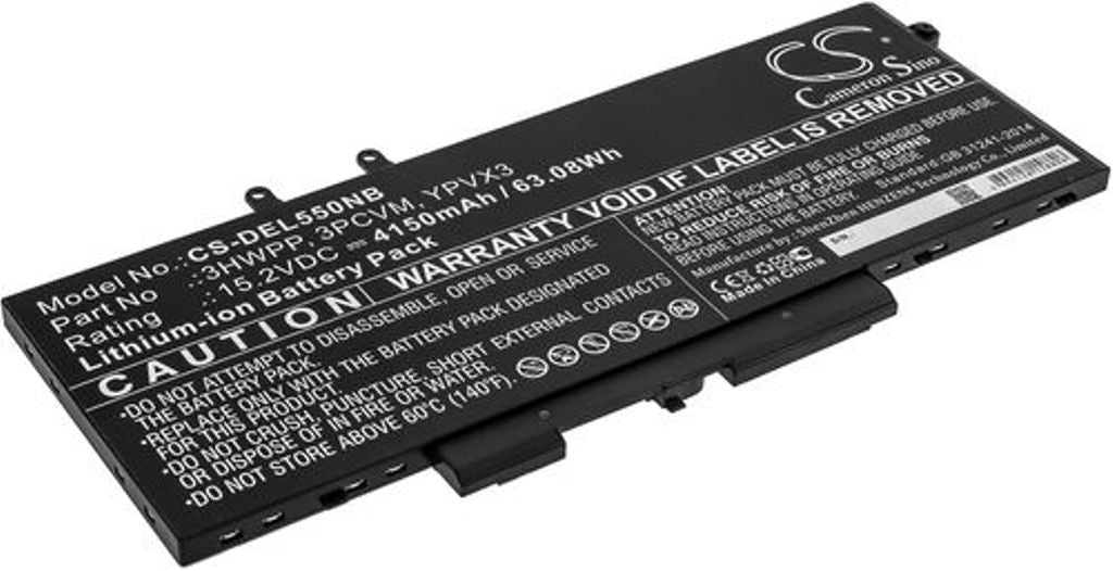 Battery for Dell Latitude 5501 etc