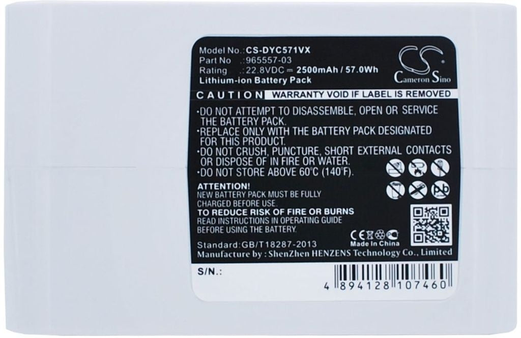 Battery for Dyson DC31 Animal etc