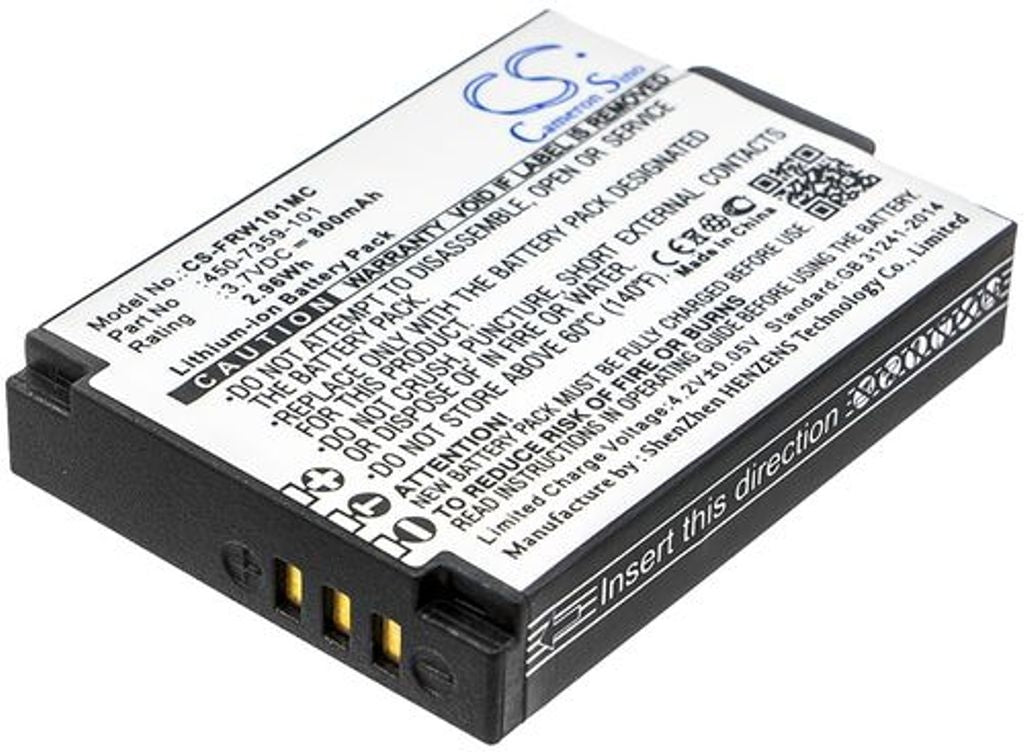 Battery for Frontrow FR Wearable Lifestyle etc