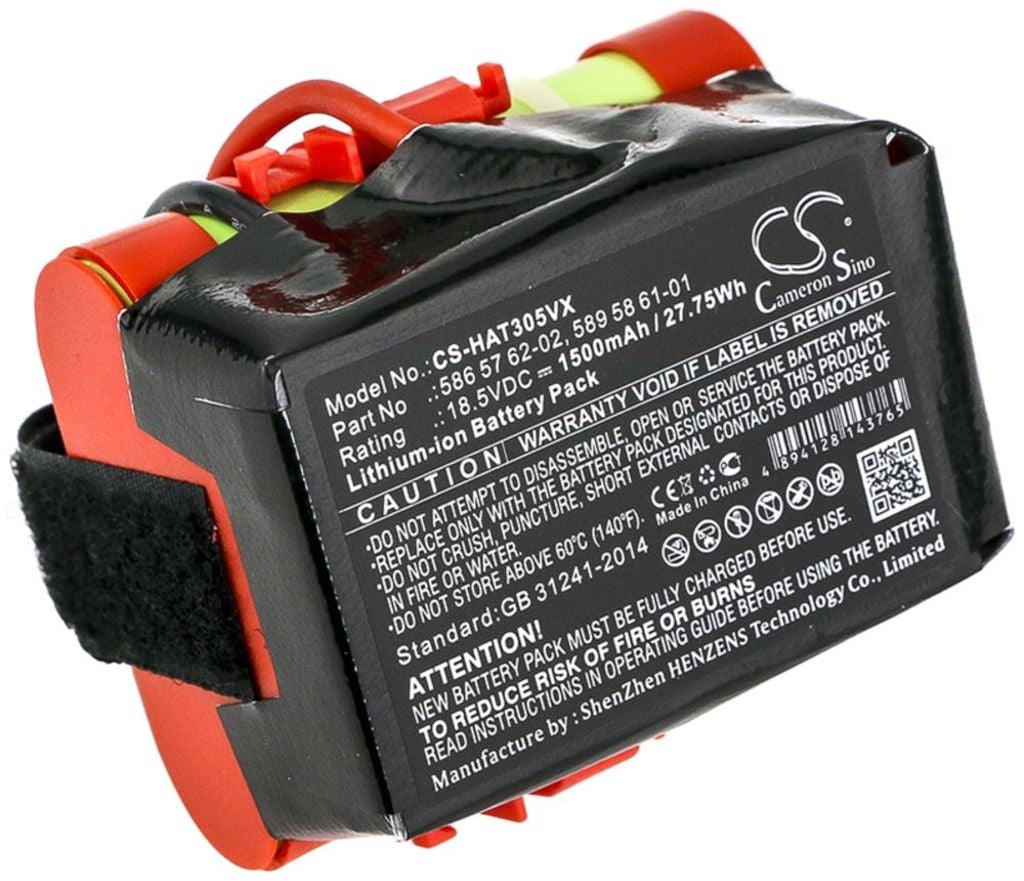 Battery for Gardena McCulloch Rob R600 etc