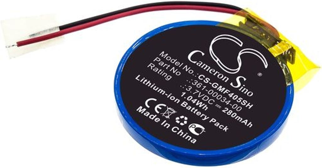 Battery for Garmin Forerunner 405 etc