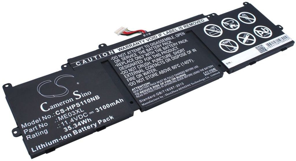Battery for HP 11-D001TU etc