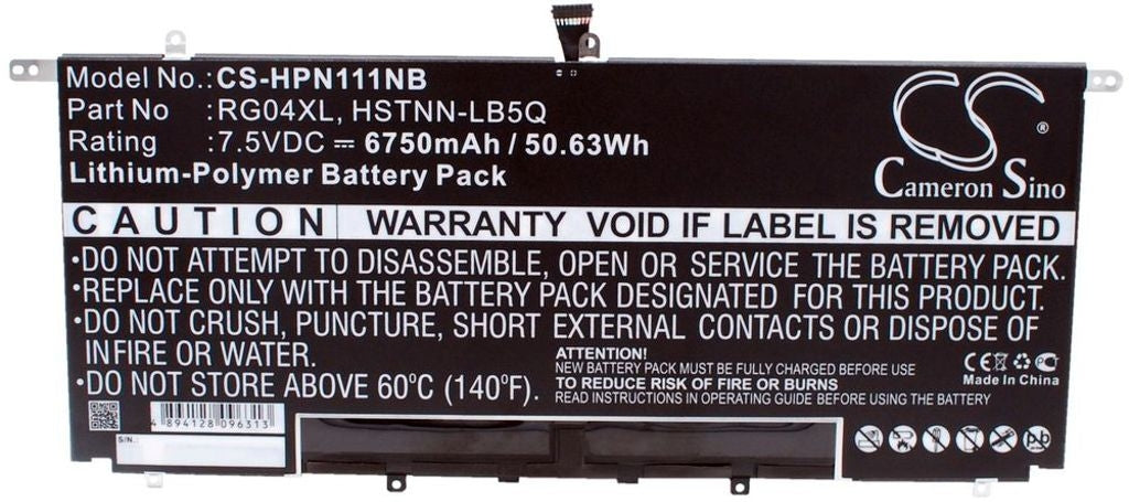 Battery for HP Specter 13-3000 etc