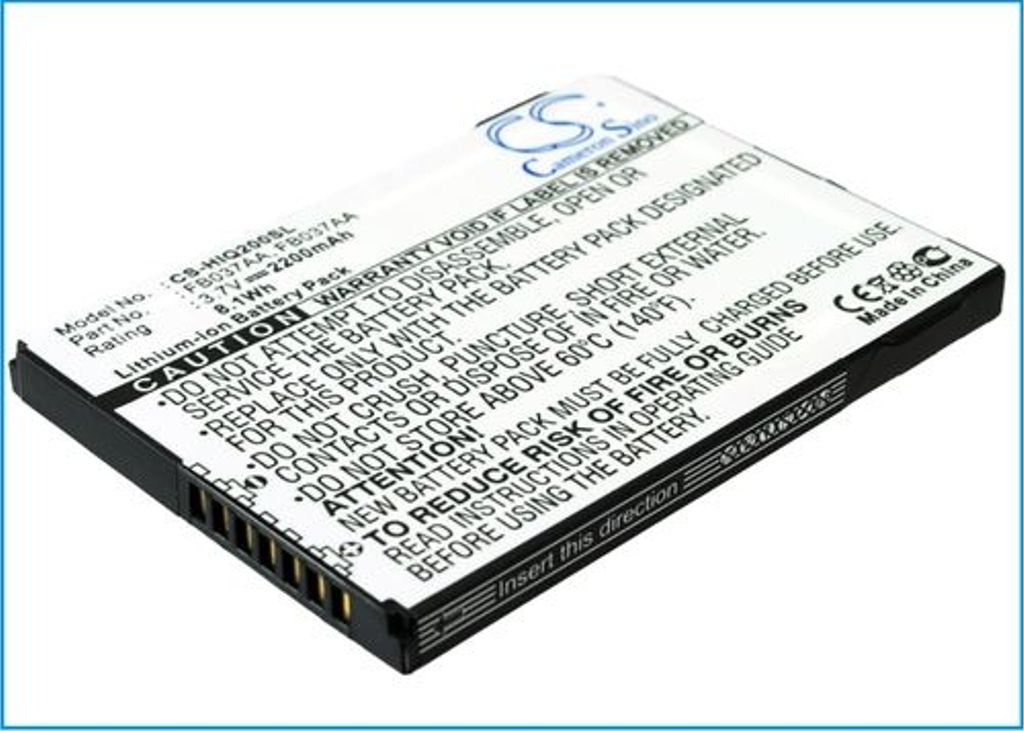 Battery for HP iPAQ 200 etc