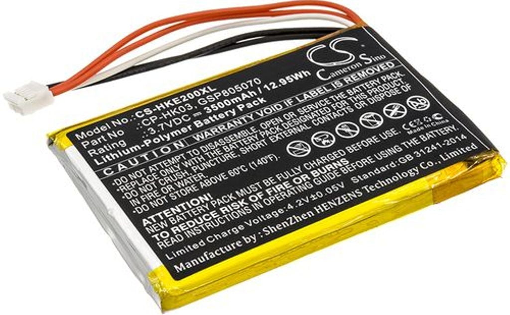 Battery for Harman/kardon Esquire 2 etc