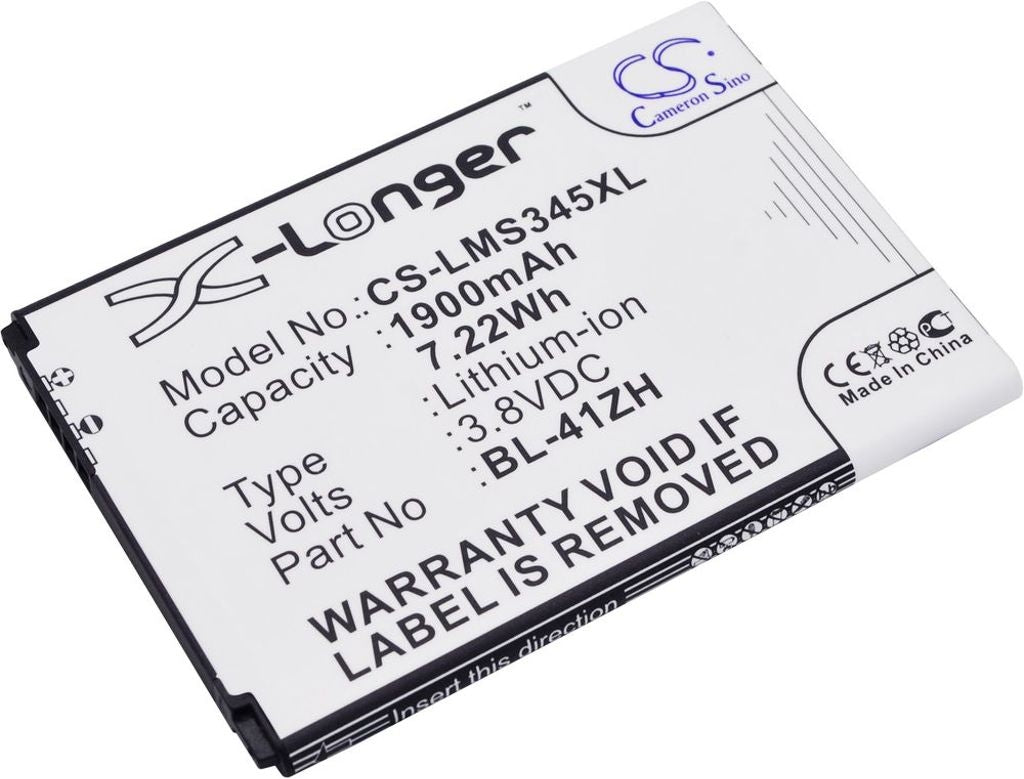 Battery for LG C40 Power etc