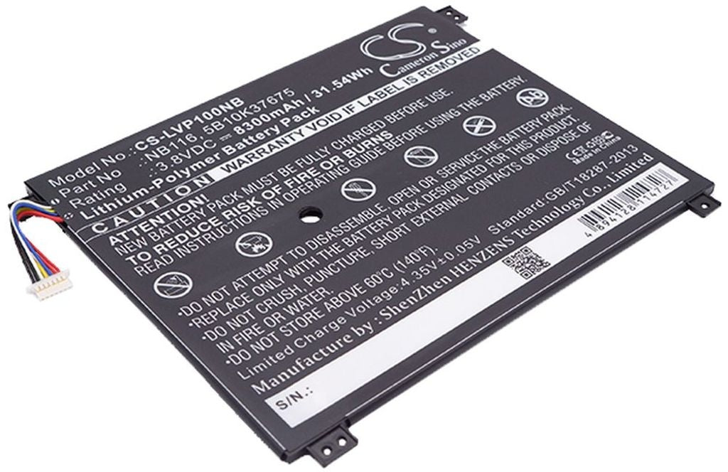 Battery for Lenovo IdeaPad 100S etc