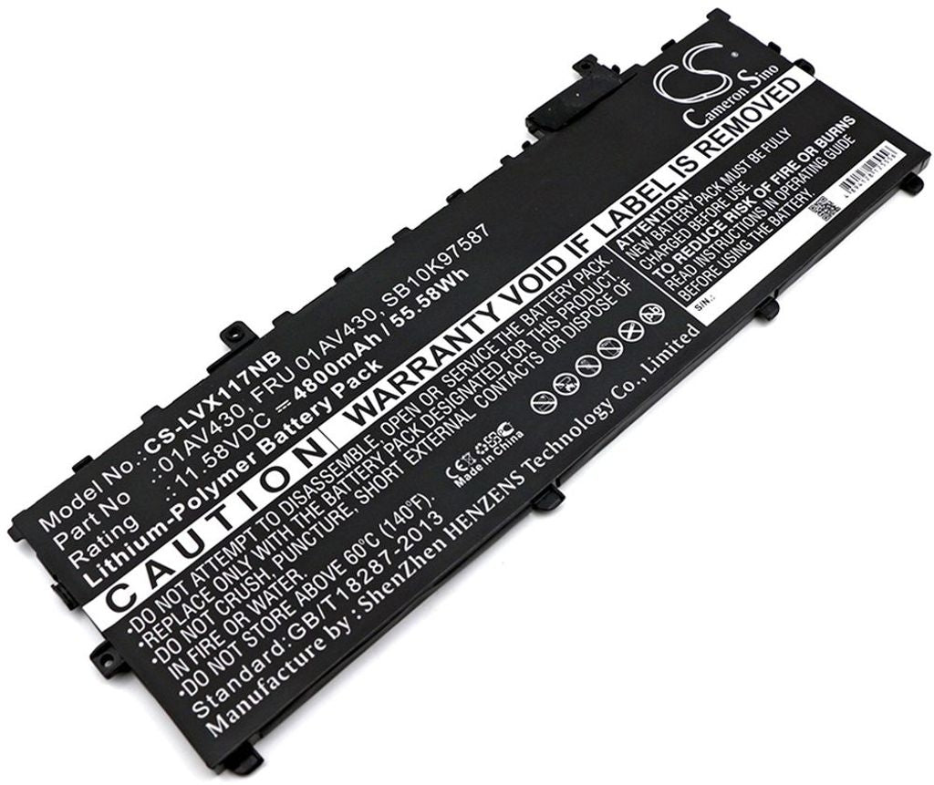 Battery for Lenovo ThinkPad X1 Carbon 2017 etc