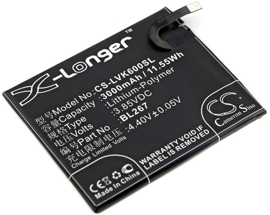 Battery for Lenovo Vibe K6 etc