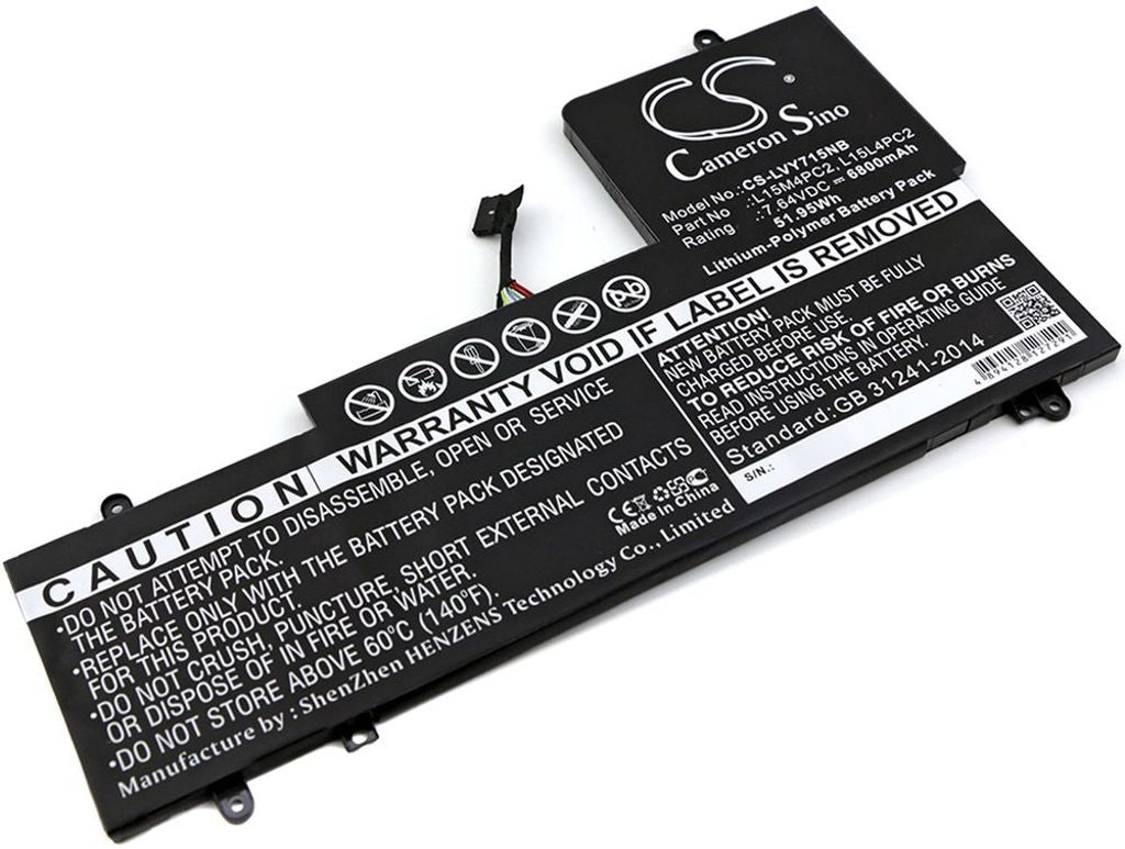 Battery for Lenovo Yoga 710 15" etc